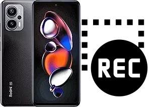 Record screen in Xiaomi Redmi Note 12T Pro