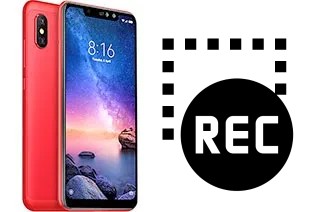 Record screen in Xiaomi Redmi Note 6 Pro