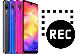 Record screen in Xiaomi Redmi Note 7 India