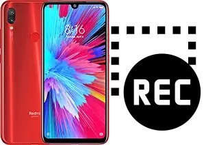 Record screen in Xiaomi Redmi Note 7S