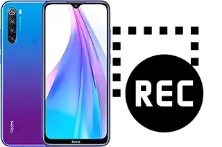 Record screen in Xiaomi Redmi Note 8T