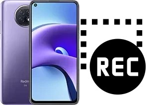 Record screen in Xiaomi Redmi Note 9T