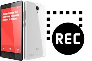 Record screen in Xiaomi Redmi Note Prime