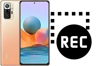 Record screen in Xiaomi Redmi Note 10 Pro Max