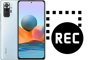 Record screen in Xiaomi Redmi Note 10 Pro