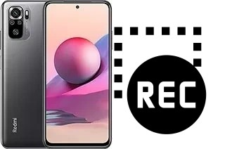 Record screen in Xiaomi Redmi Note 10S