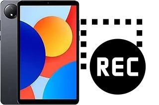 Record screen in Xiaomi Redmi Pad SE 4G