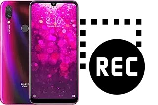 Record screen in Xiaomi Redmi Y3