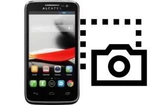 Screenshot in Alcatel OneTouch Evolve