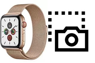 Screenshot in Apple Watch Series 5