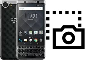 Screenshot in BlackBerry KEYone