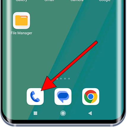 Android call icon