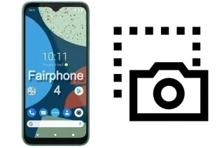 Screenshot in Fairphone 4