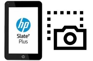 Screenshot in HP Slate7 Plus