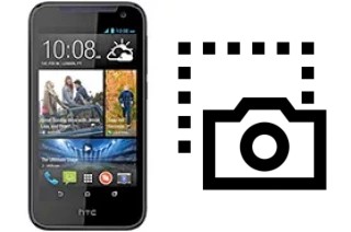 Screenshot in HTC Desire 310