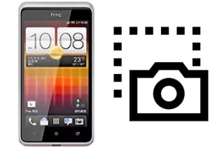 Screenshot in HTC Desire L