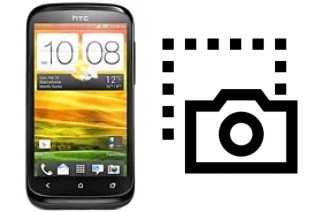Screenshot in HTC Desire X