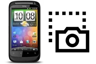 Screenshot in HTC Desire S