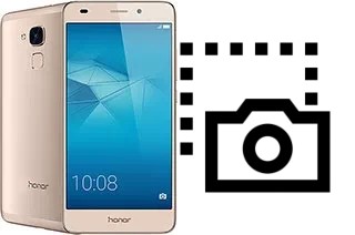 Screenshot in Huawei Honor 5c