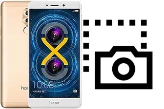 Screenshot in Huawei Honor 6X