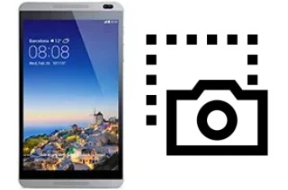 Screenshot in Huawei MediaPad M1