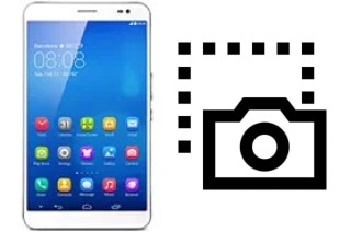 Screenshot in Huawei MediaPad X1