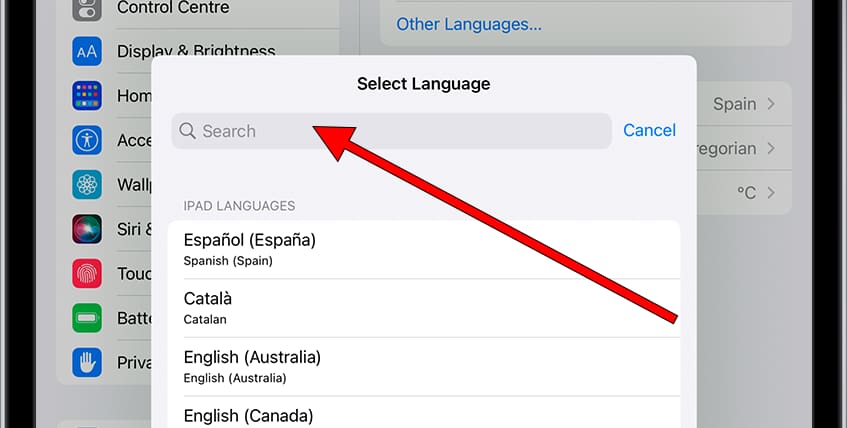 How To Change The Language On Apple IPad Pro 10 5 2017 