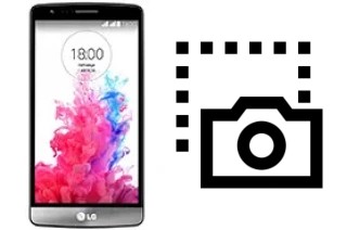 Screenshot in LG G3 S Dual
