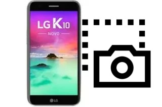 Screenshot in LG K10 Novo