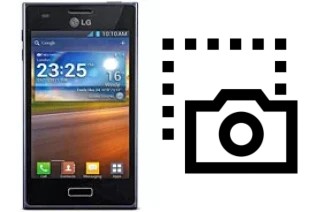 Screenshot in LG Optimus L5 E610
