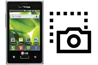 Screenshot in LG Optimus Zone VS410