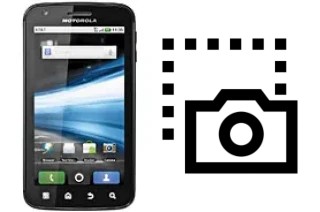 Screenshot in Motorola ATRIX 4G