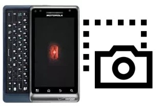 Screenshot in Motorola DROID 2