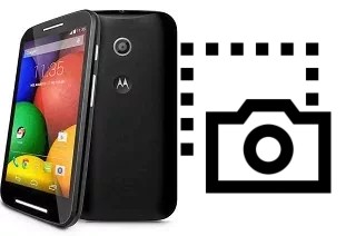Screenshot in Motorola Moto E