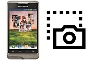 Screenshot in Motorola XT390