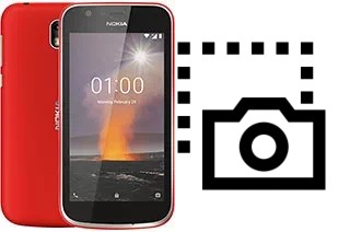 Screenshot in Nokia 1