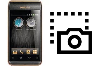 Screenshot in Philips W930