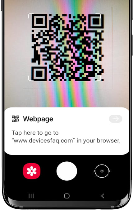 How To Read Or Capture QR Codes With A Samsung Galaxy A10e