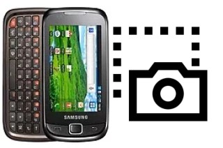 Screenshot in Samsung Galaxy 551
