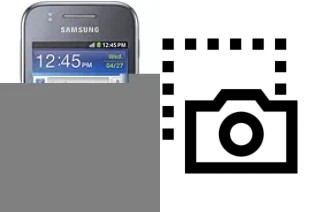 Screenshot in Samsung Galaxy Y TV S5367