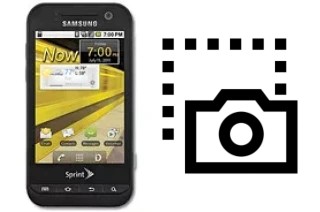 Screenshot in Samsung Conquer 4G