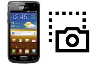 Screenshot in Samsung Galaxy W I8150
