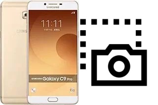 Screenshot in Samsung Galaxy C9 Pro