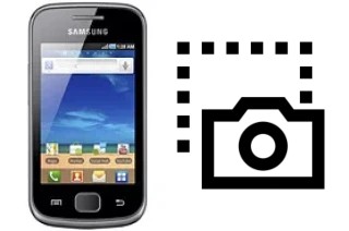 Screenshot in Samsung Galaxy Gio S5660