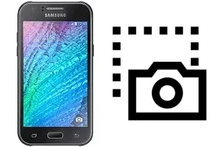 Screenshot in Samsung Galaxy J1