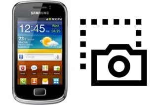 Screenshot in Samsung Galaxy mini 2 S6500