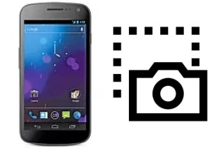 Screenshot in Samsung Galaxy Nexus LTE L700