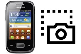 Screenshot in Samsung Galaxy Pocket S5300