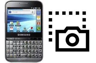 Screenshot in Samsung Galaxy Pro B7510