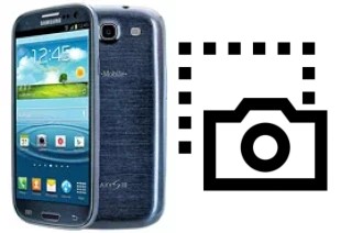 Screenshot in Samsung Galaxy S III T999